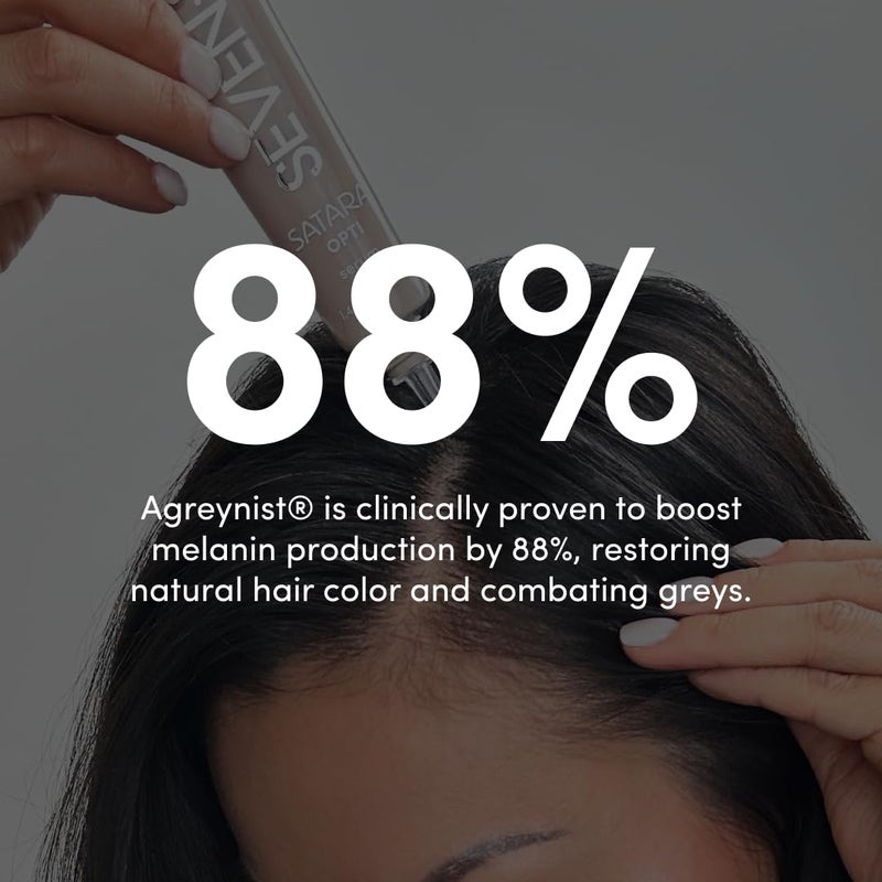 سيفين سيروم سيفين ساتارا أوبتي المضاد للشيب، سيروم زيتي ثلاثي المفعول لمكافحة التجعد ونمو الشعر التالف، يعزز اللمعان، يتحكم في التجعد، يعكس لون الشعر، ويقلل من ترققه، 42 مل (1.4 أونصة سائلة) - Image 3